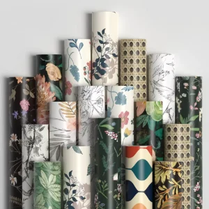 Self-adhesive Bedroom Background Wall Paper Sticker PVC Self Adhesive Wallpaper Removable Wallpaper for Kids Room
