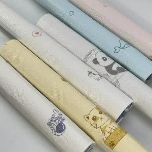 Self adhesive Foam Kids Wallpaper IXPE ECO Wallpapers Decorative Wall Paper Cloth Wallcovring Wall Panel Papers Rolls