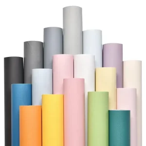 Self-adhesive PVC Waterproof Moisture-proof Fireproof Sound-Absorbing Wallpaper Gym Modern Hotel Bedroom Kitchen Living Room