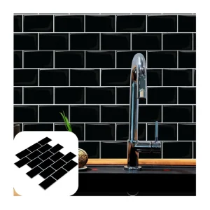 Self adhesive Wall Stickers Waterproof Wall Panels Peel and Stick Tiles 3D Wallpaper Wall Decorations for Home