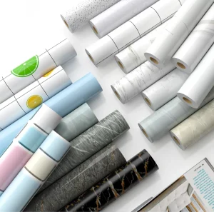 Self adhesive Waterproof Fireproof Moisture Proof PVC Modern Geometric Stickers for Kitchen Walls Entertainment Use Wallpaper