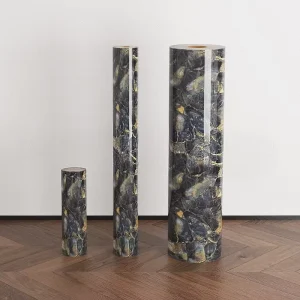 Self adhesive Waterproof Thick Marble XPE Modern Geometric Interior Stickers Durable Easy Install Wall Panel Roll