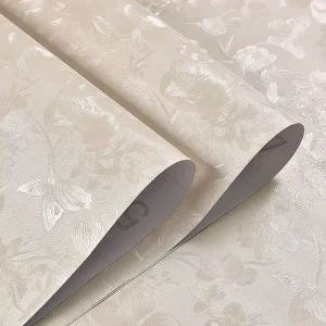 Silky Design Wallpaper Rolls Vinyl Self Adhesive Wallpaper Home Decoration Film for Living Room Bedroom