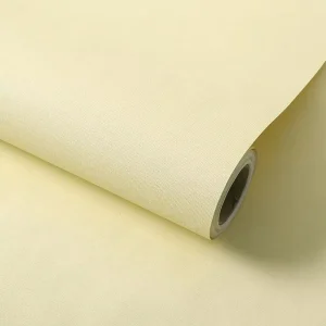 Simple and Modern PVC Self adhesive Wallpaper Waterproof and Moisture proof Wall Background Solid Color Wallpaper Roll