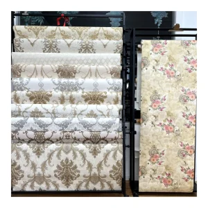 Sitting Room Stocklot 3D Vinyl Wallpaper Manufacturer of China Pvc Interior Wall Coating Wall Paper