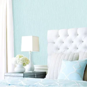 Size 53Cm *9.2 Meter Vertical Strip Non Woven Fabric Wallpaper Modern Rustic for Living Room TV Background Children’s Fireproof