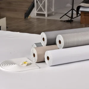 Soft PVC Fabric Self Adhesive Wallpaper Scratch Resistant Office Decor