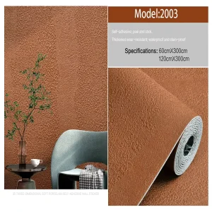 Soft Porcelain PVC Self-Adhesive Wallpaper