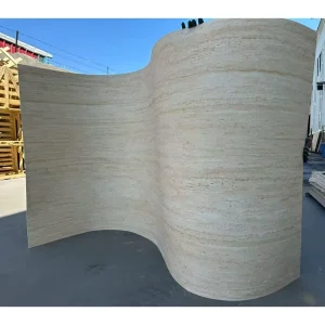 Soft Stone Travertine Mcm Ce Certified Flexible Stone Wall Panel 3D Art Wall Panels For Building Exterior