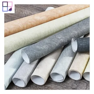 Solid Silk Look Fabric Seamless Wallpaper Modern Design Waterproof Sound Absorbing Household Mall Use