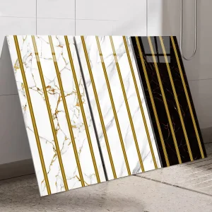 Sound Absorbing 3D PVC Surface Peel and Stick 30*60cm Wall Paper Stickers for Living Room TV Background Home Decoration