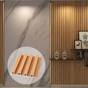 Special Offer Indoor Wall Decoration Fluted Cladding Wpc Wall Panel Decorative Slats for Background Walls