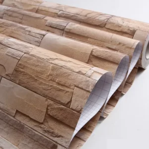 Stone Pattern Wallpaper Rolls Stick and Peel Wall Stickers Wallpaper Self Adhesive Roll