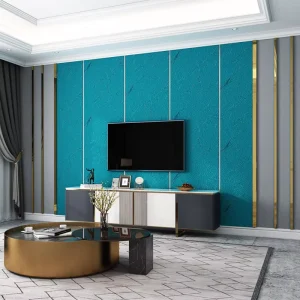 Striped Marble TV Background Wallpaper for Living Room Bedroom Minimalist Non Woven Wallpaper