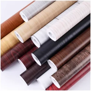 Super Wear Resistant Wood Grain PVC XPE Wallpaper Waterproof for Commercial Home Wall Paper Modern Self Adhesive Geometric