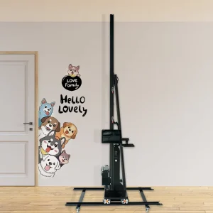 TPP1000 Wall Painting 8d Wall Printing Machine Family 3d Vertical Mural Wall Printer