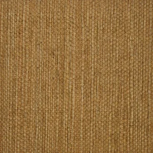 Textured Bakery Brown Sisal Grasscloth Wallpaper Roll for Office Home Bedroom