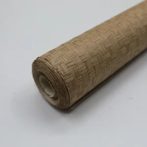 Textured Paperweave Wallcovering Sustainable Natural Fiber Wallpaper FSC Certified for High End Commercial Projects & Home Decor