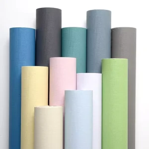 Textured Wallpaper Waterproof Peel and Stick Wall Sticker for Bedroom Living Room Home Interior Decoration