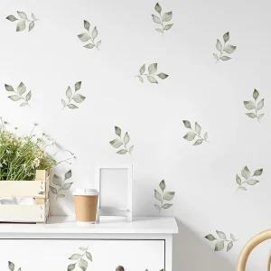 The Fresh Flowers Style Wall Sticker Living Room Bedroom Decorative Country Style Wallpaper Self Adhesive TV Background Mural