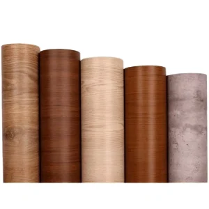 Thick PVC Modern Decorative Soft Film Wood Grain Marble Brick Privacy Protection Self-Adhesive Wallpaper Roll for Hotel