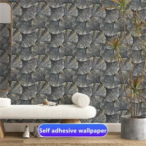 Thickened 3D Self Adhesive European Embossed Wallpaper Waterproof Peel and Stick Wall Covering for Bedroom Living Room