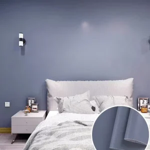 Thickened Peel and Stick Waterproof Wallpaper for Home Bedroom Dorm Solid Color Removable Wall Decals
