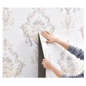 Thickened Self adhesive Wallpaper Three dimensional Relief European Bedroom Wallpaper Living Room TV Background Wallpaper