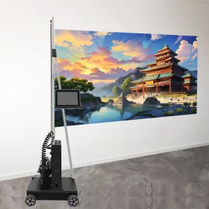 UV Wall Wallpaper Printer Is Easy to Carry and Suitable for All Kinds of Commercial Wall Printing