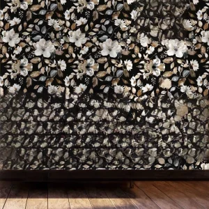 Vintage Floral Wallpaper Autumn modern wallpaper pvc lining wallpaper wall pepar 3d home luxury wall copping