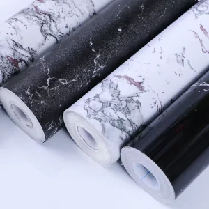 Vintage Home Furniture Design Decor Film Marble Sticker Shelf Liner Contact Paper PVC Board Wallpaper
