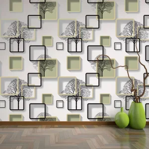 Vintage Textured 3D PVC Wallpaper Moisture Proof Waterproof for Living Room Shop Hotel Background Decoration