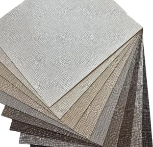 Vinyl Wallcovering Manufacturer Thickened Weave PVC Wall Paper Vinyl Wallcovering 3D Wallpaper for Hotel Wall Decoration