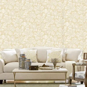 Vinyl Waterproof Wall Decor Velvet Wallpaper Rolls 3D PVC Non-woven Wallpaper for Home Decoration