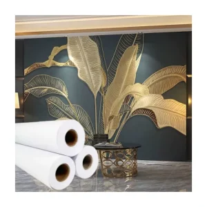 Wall Canvas Fabric Cotton Canvas Roll for Inkjet Canvas Printable Wallpaper Rolls for Wall Decals