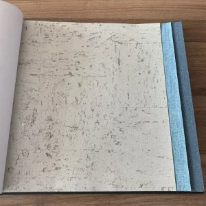 Wall Covering Silver Gold Textured Wall Paper Nordic Style Eco friendly Real Cork Metallic Wallpaper for Home Decoration