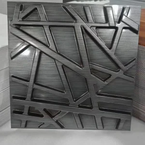 Wall Decor 3D Design Tiles Interior Plastic PVC Wallpaper Home Decoration 3D Wall Panel