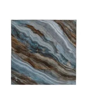 Wall Decor Modern Marble Stone Foam Wallpaper 120*300cm PVC WPC Peel Stick High Glossy Waterproof for Living