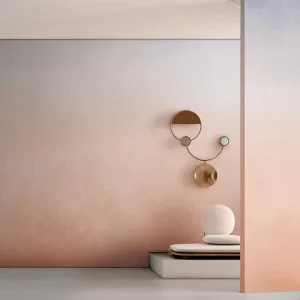 Wall Paper 3D Home Wallpaper Custom Blush Pink & Lavender Gradient Wall Paper Modern Textured Wall Decor for Living Room Hotel