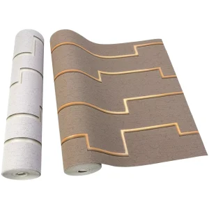 Wall Paper Embossed Wallpaper Rolls Wall Paper Embossed Wallpapers Foam Luxury Suede Wall Paper for Home Decoration