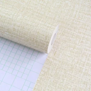 Wall Paper Hotel Wall Covering Fabric Texture Vinyl Fabric Wallpaper for Living Room