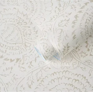 Wall Paper Textured Self Adhesive Removable Wallpaper for Bedroom Kitchen Renter Friendly Vinyl 17.3″ X 78.7″