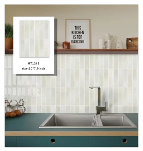 Wall Tiles Wallpaper 3D Matte Geometric Peel and Stick Wall Tiles