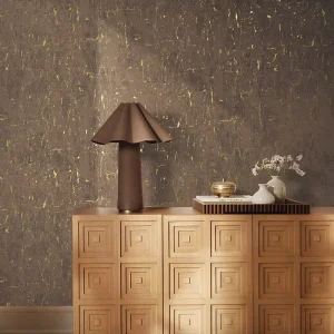 Wall Wallpaper for Interior Decoration Luxury Non Woven Wallpaper Vintage Brown Wallpaper