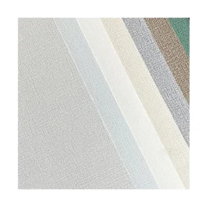 Wallcovering Fabric Backed Commercial Project Wall Decoration Wall Coating PVC Vinyl Fabric Wallpaper Wall Covering