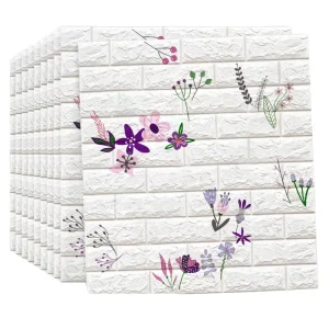Wallpaper 3D Foam TV Background Bedroom Background Wall Decoration Waterproof Wallpaper Sticker 3D Wallpaper