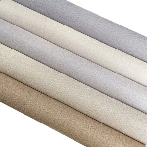 Wallpaper 3D Home Decoration Modern Interior Decoration Background Wall Bedroom Living Room Hotel PVC Linen Wallpaper