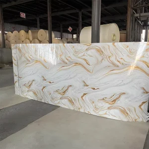 Wallpaper 3D Self-Adhesive Home Decoration Interior Bedroom Apartment Marble Pattern Sparkling Metal Luxury PVC Gilded