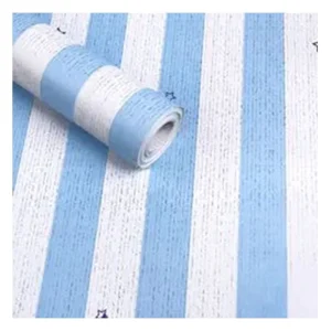 Wallpaper Decoration Vinyl Back with Glue Waterproof Contact Paper PVC Wallpaper Sticker Roll