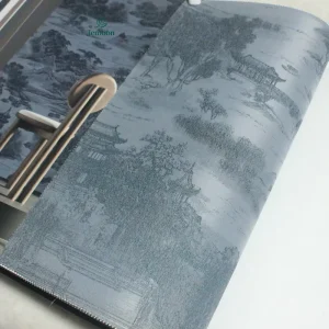 Wallpaper Modern 3D Non Woven Wallpaper Living Room TV Background Wall Wallpaper Textured Fabric Wallpaper